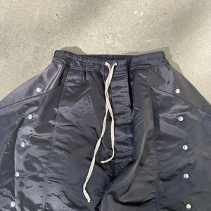 2025 nouveauté Streetwear bouton personnalisé pantalon en Nylon décontracté Long Cargo pantalon entraînement pour hommes pantalon OEM entretenu - Product Image 6