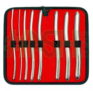 ชุดอุปกรณ์ขยายเสียง8ชิ้นของมดลูกที่มีความหนา3มม.-18มม. ปลายคู่/ขยายมดลูกใหญ่เครื่องมือเกี่ยวกับนรีเวชแบบสองด้าน - Product Image 4