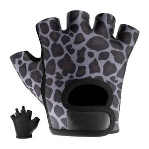 Wholesale Custom Workout Training Body Building Fitness Gloves <b>Light</b> Weight Lifting Half <b>Finger</b> Gloves - Product Image 1