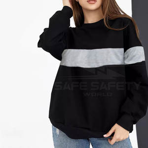 Sudaderas de talla grande para mujer con ajuste relajado en colores llamativos para un aspecto seguro Sudadera de talla grande ligera y cálida para mujer - Product Image 6