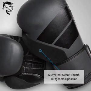 ถุงมือชกมวย unisex สำหรับการต่อสู้ถุงมือฝึกมวยแบบมืออาชีพพิมพ์ลายออกแบบได้ตามต้องการ - Product Image 5