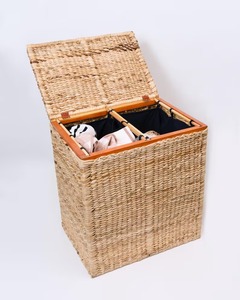 TIMELESS CRAFT Indian Exporter Large Handmade Natural Rattan Eco-Friendly Multifunction <b>Basket</b> for Drink/Food Storage Modern - Product Image 5