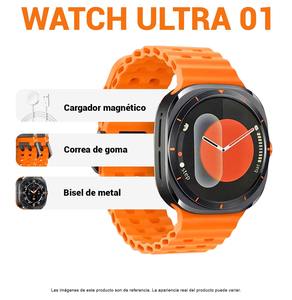 ไมโครแวร์ อัลตร้า 01 เอชดี AMOLED 10 บาร์กันน้ำ IOS/แอนดรอยด์สมาร์ทวอทช์เครื่องชาร์จแม่เหล็กแบบเปลี่ยนได้ 3 รูปแบบอัตราการเต้นของหัวใจ - Product Image 4