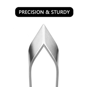 Pinzas planas de acero inoxidable, alicates, herramientas de cocina, hueso de pescado, 2 piezas, pinzas para pinzas de Chef - Product Image 2