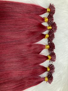 ต่อผมคุณภาพสูงแบบ I-Tip เคราติน ผมแท้ 100% เนียนตรงเป็นลอนธรรมชาติ จัดเรียงเกล็ดผมอย่างสมบูรณ์แบบ ผมสองชั้น - Product Image 2