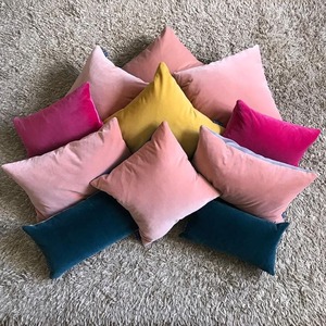 Velvet Cushion Cover for Sofa Home Textiles Event Decorations-for Parties Weddings Thanksgiving-for Hotels and Hospitals - Product Image 2