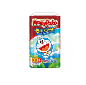 Pañales Tipo Pantalón para Bebé Mamypoko Talla L (Diseño Doraemon) 42 Piezas - Product Image 1