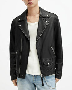 Chaqueta de cuero transpirable de invierno para hombre de la mejor calidad, chaqueta para hombre, ropa informal, chaqueta de cuero para hombre a precio razonable - Product Image 3