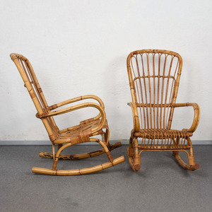 ชุดเก้าอี้เอนกายหวายทำมือขนาดใหญ่พิเศษสำหรับห้องนั่งเล่นชุดเก้าอี้เอนขนาดใหญ่ - Product Image 3