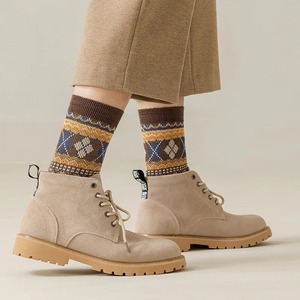 Men's <b>Breathable</b> Cotton Crew <b>Socks</b> Funky Colorful Pattern Dress <b>Socks</b> with Sweat-Absorbing Properties - Product Image 5