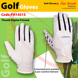 Gants de sport en cuir de mouton de qualité préférée Gants de golf en cuir très souple Gants de golf respirants et durables Handschuhe - Product Image 2