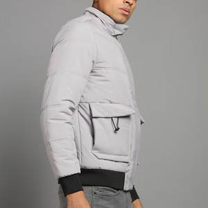 Chaqueta de Burbujas Nueva y Moderna para Hombre, Chaqueta de Invierno Transpirable y Cortavientos, Tejido de Lona - Product Image 6