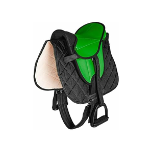 Selle de cheval occidentale spécialement conçue pour l'équitation, en cuir de couleurs unies, pour la randonnée, l'entraînement et l'équitation - Product Image 4