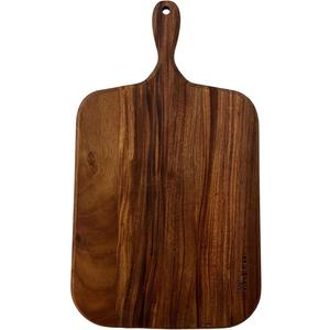 Planche à découper en bois foncé à grain riche, aspect moderne, ustensiles de cuisine, non toxique, écologique, passe au lave-vaisselle, spécial Eid, Ramadan - Product Image 6
