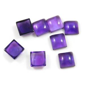 Cabochon carré d'améthyste violet naturel fait à la main de qualité exceptionnelle à un prix raisonnable pour les hommes femmes bijoux de guérison Quartz - Product Image 2