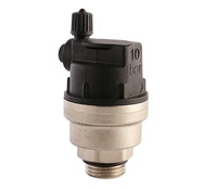 Vanne d'évacuation d'air automatique en laiton de 1/2 pouce pour chaudière, personnalisable OEM, compatible eau