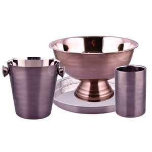 Juego de barra de acero inoxidable de color antiguo de 4 piezas - Product Image 5