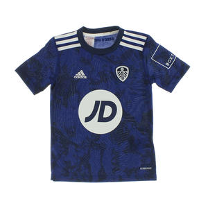 Adidas Leeds United A21 SSJ Jersey Mens Active <b>Shirts</b> & Tees Color: <b>Navy</b> 100% Authentic - Product Image 1
