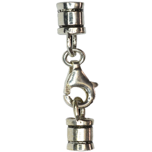 Sterling Silver <b>3mm</b> Inner Diameter Long End Tubes Manufacturer and Supplier of Silver Clasps Sterling Silver Findings - Product Image 5