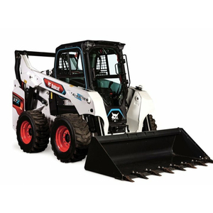 <b>Powerful</b> Skid <b>Steer</b> Equipped with Auxiliary Hydraulics, Rubber Tires, and Multi-Terrain Capability - Product Image 6