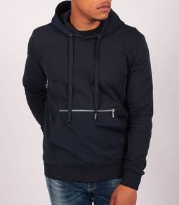 Vente chaude 2025 séchage rapide hommes à capuche nouveau Style hommes vêtements de Sport unis pull sur usine directe Logo personnalisé sweats à capuche pour hommes - Product Image 4