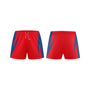 Shorts de rugby pour hommes en tailles adultes avec taille élastique, à faible MOQ, personnalisés, respirants, à séchage rapide et antibactériens - Product Image 2