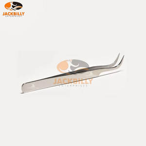 Pinzas de pestañas personalizadas con etiqueta privada, pinzas de volumen de recubrimiento de arcoíris, pinzas de extensión de pestañas postizas hechas a mano, herramientas para pestañas - Product Image 4