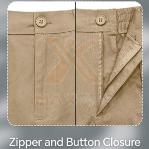 Shorts Cargo para Mujer, Tallas Grandes, Transpirables y Sostenibles, Hechos en Pakistán, Color Sólido, 100% Algodón, Ecológicos - Product Image 3