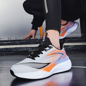 รองเท้าสนีกเกอร์หนังวัวสไตล์สปอร์ตสำหรับผู้หญิง, รองเท้าผ้าใบหรูหราดีไซน์แฟชั่นมีเชือกผูก - Product Image 4