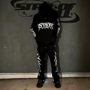 ชุดวิ่งพิมพ์ลายสำหรับทั้งชายและหญิงชุดเสื้อผ้าสำหรับใส่ได้ทั้งดีไซน์โลโก้ออกแบบได้ตามต้องการ - Product Image 4