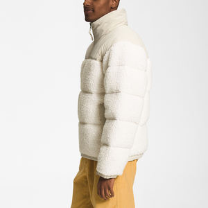 แจ็คเก็ตขนเป็ดมีสไตล์สำหรับผู้ชายกันลมมีฮู้ดน้ำหนักเบากลางแจ้งกันลมดีไซน์ตัวหนังสือด้านหน้าปรับแต่งได้ - Product Image 3