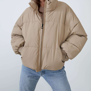 Chaqueta Acolchada de Invierno para Mujer, Gruesa, de la Mejor Calidad 2026, Chaqueta de Burbujas Cálida con Forro de Poliéster y Relleno de Algodón, Logotipo Personalizado OEM - Product Image 2