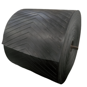 Düşük fiyat elmas şekli profilli desen endüstriyel kullanım için Natural doğal kauçuk kumaş konveyör bant kesme (EP serisi) - Product Image 1