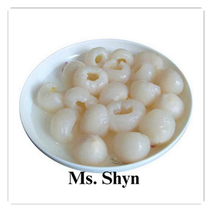 Delicioso lichi enlatado en almíbar, frutas tropicales enlatadas en Vietnam, lichi naturalmente dulce, perfecto para postres y bebidas, Shyn - Product Image 1