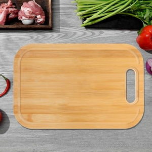 BEST SELLER Juego de tablas de cortar de bambú elegante y práctico, ideal para cocinar, cortar y servir, diseñado - Product Image 3