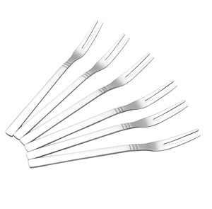 Cubiertos de Acero Inoxidable a Precio Accesible, Tenedor Metálico Personalizado, Fabricante de Tenedores de Acero Inoxidable, Tenedor para Servir Postres y Alimentos de Uso Familiar - Product Image 4