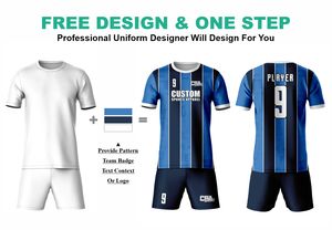 Nouveauté 2024 Uniformes de football personnalisés Sublimation Polyester Uniformes de sport de football à séchage rapide pour hommes - Product Image 2