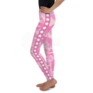 Leggings Deportivos de Cintura Alta para Mujer, Impresión por Sublimación, Venta Directa de Fábrica, Leggings de Yoga de Spandex/Poliéster de Secado Rápido - Product Image 4