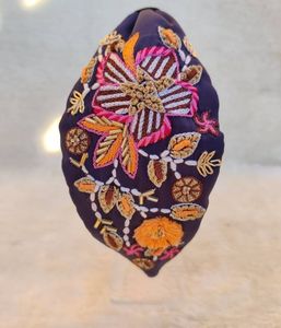 ผ้าคาดผมปักด้วยมือทำจากลูกปัดนุ่มสวมใส่ง่าย - Product Image 3