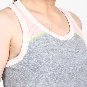 เสื้อแขนกุดผ้าเจอร์ซีย์ลำลองสำหรับผู้หญิงใส่สบายสไตล์ริบบิ้นริบบิ้นสำหรับตกแต่ง - Product Image 5