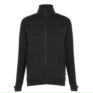 Ensemble de survêtement unisexe d'hiver personnalisé de haute qualité avec fermeture éclair, bordure contrastée, 100% coton molletonné respirant, sweat-shirt à capuche et pantalon de survêtement - Product Image 2