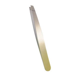 Pinzas de Cejas con Punta Inclinada Personalizadas, de Acero Inoxidable, Ligeras y Ecológicas, Gran Venta - Product Image 2