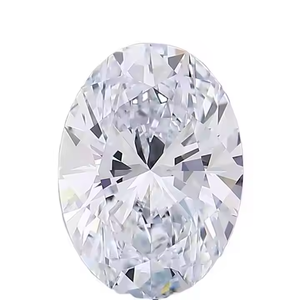 IGI certifié VS1 clarté E couleur laboratoire cultivé CVD pierre ovale coupe diamant fiançailles mariage bijoux cadeau quotidien pour les femmes - Product Image 2