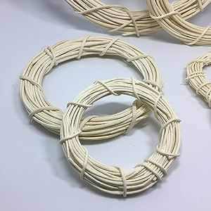 RATTAN WOVEN WREATH Wedding Decoration Rattan Wreath Hoop+84947900124 - Product Image 5
