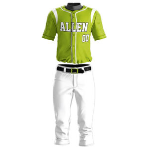 Nueva Llegada 2026 Uniformes de Béisbol de Poliéster Hechos a Medida con Logotipo Personalizado, Servicios OEM al por Mayor, Uniformes de Béisbol de Fábrica Directa - Product Image 4