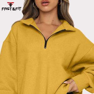 Sweat-shirt à col rond d'hiver pour femmes avec logo personnalisé Sweat-shirt à design populaire pour femmes - Product Image 4