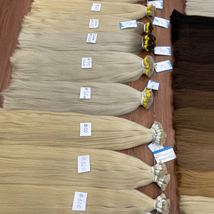 Cabello ruso a granel, cabello humano a granel, extensiones de cabello Venodor, muy alta calidad, muchos colores, natural, liso, a granel - Product Image 4