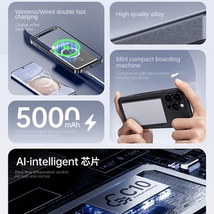 10000mah petit chargeur portable vente en gros personnalisé 5000 mah <span class=keywords><strong>batterie</strong></span> <span class=keywords><strong>externe</strong></span> 5000 mah 10000 magnétique sans fil <span class=keywords><strong>batterie</strong></span> <span class=keywords><strong>externe</strong></span> pour <span class=keywords><strong>iphone</strong></span> - Product Image 3