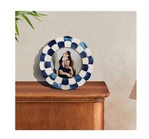 Tableros de MDF ecológicos, marco de fotos hecho a mano de madera y hueso para oficina, mesa, sala de estar, decoración del hogar, marco de fotos al mejor precio - Product Image 5