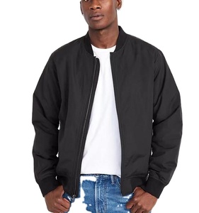 OEM Customizable Logo Embroidery Bomber <b>Jacket</b> for Men Nylon Street Wear Stand Colorful Patch Design for College Students - Product Image 1